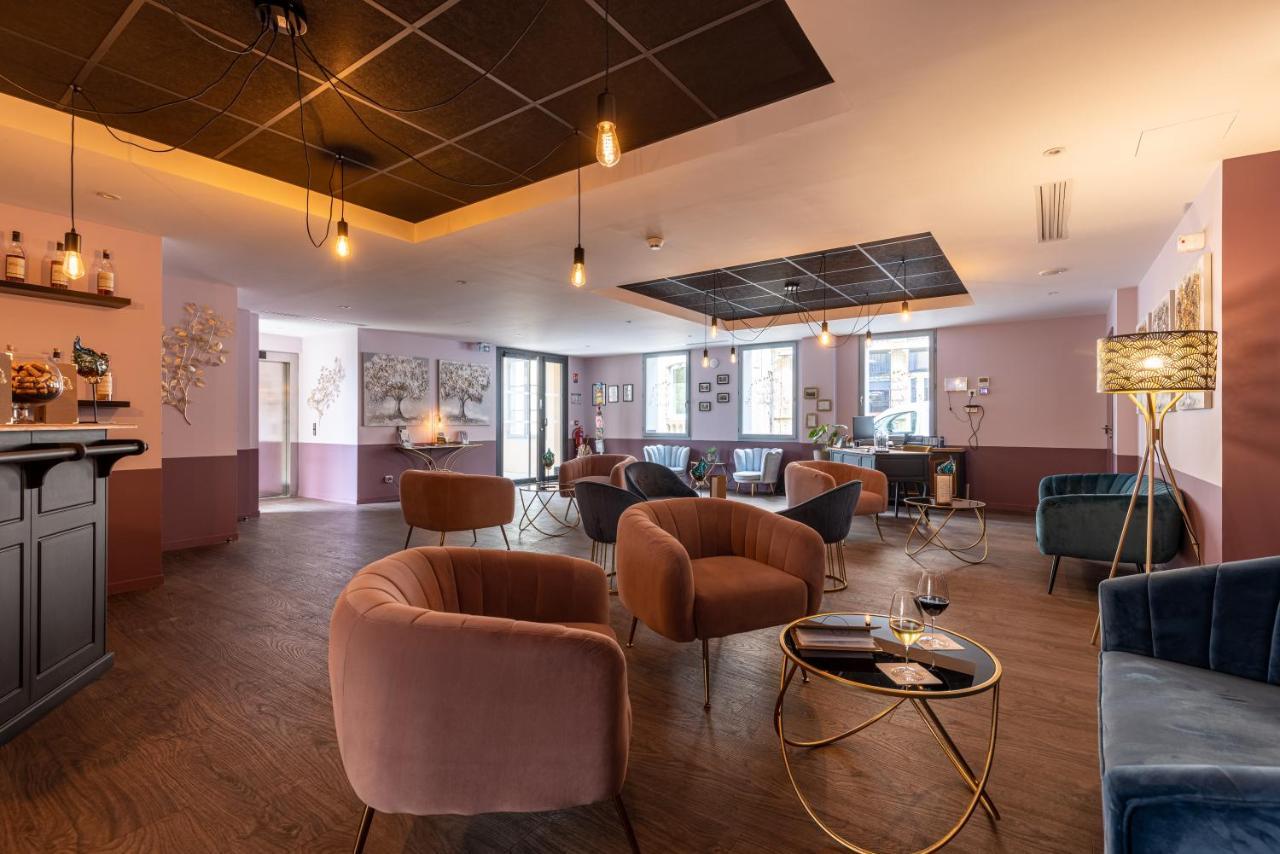 סן-סיפרייה Hotel-Restaurant Des Augustins מראה חיצוני תמונה