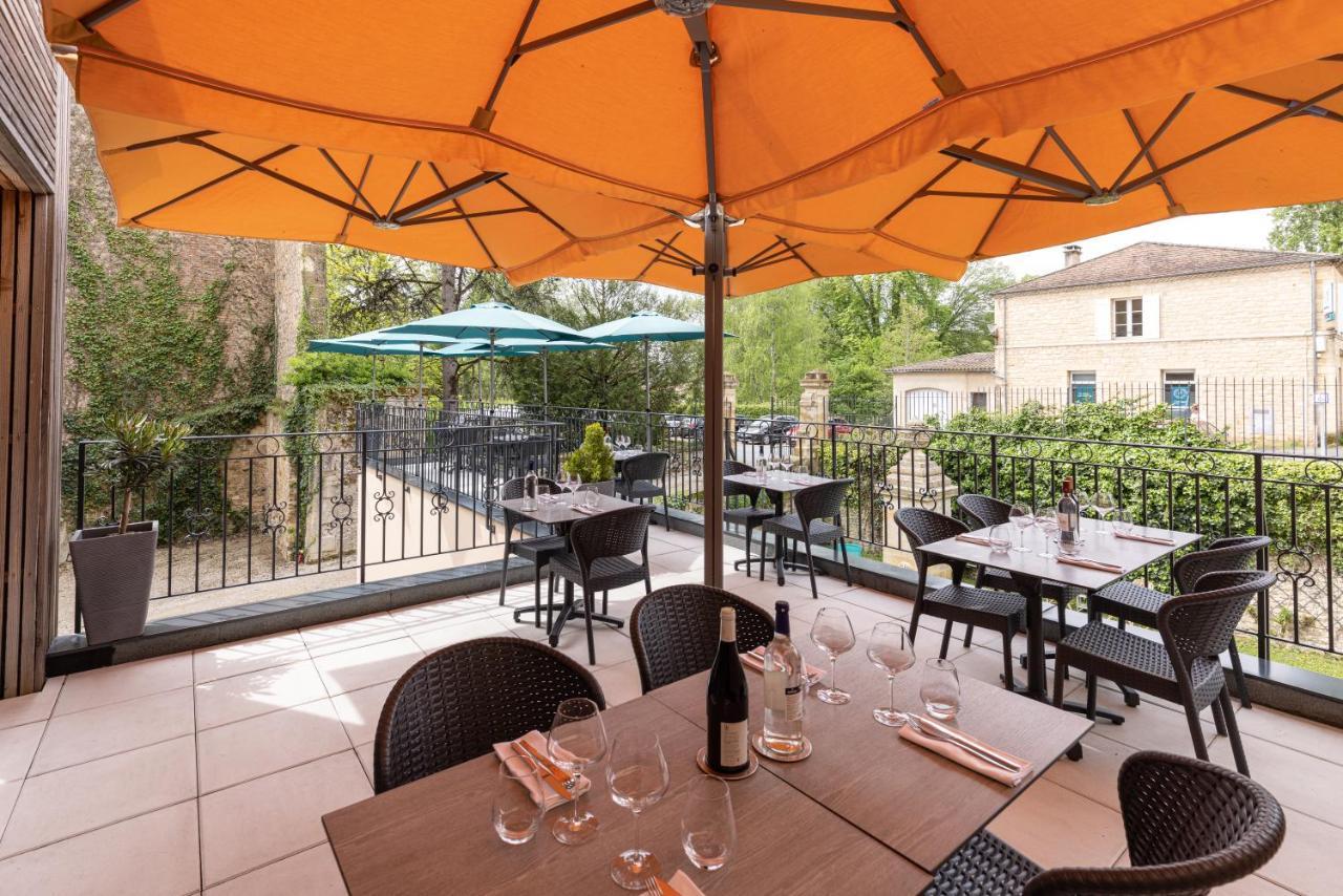 סן-סיפרייה Hotel-Restaurant Des Augustins מראה חיצוני תמונה